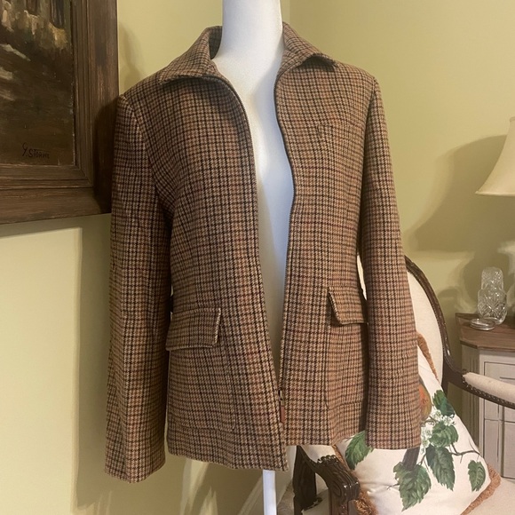 Ralph Lauren Jackets & Blazers - Ralph Lauren Brown Plaid Jacket
